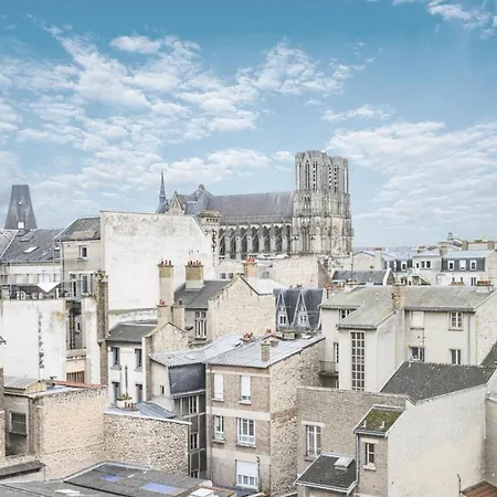 Appartamento Spacieux Avec Vue Cathédrale Reims